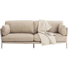 Shirly 3-Seater Cream Kanepe