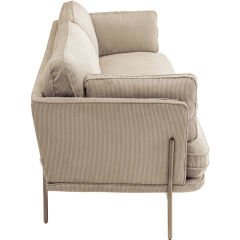 Shirly 3-Seater Cream Kanepe