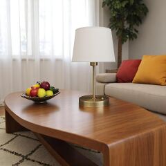 Elana Minimal Eskitme Gold Abajur