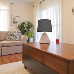 Roger Kadife Kaplı Pudra Pembe Abajur