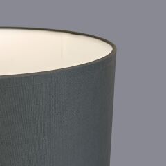 Esila Baskılı Krem Abajur