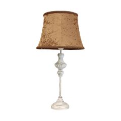 Lina Eskitme Beyaz Abajur