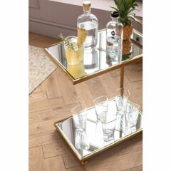 Classy Gold İçki Servis Masası