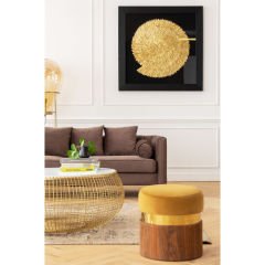 Cesta Gold Mermer Orta Sehpa