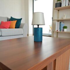 Raphi Koyu Mavi Abajur