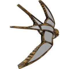 Swallow Aynalı Duvar Objesi