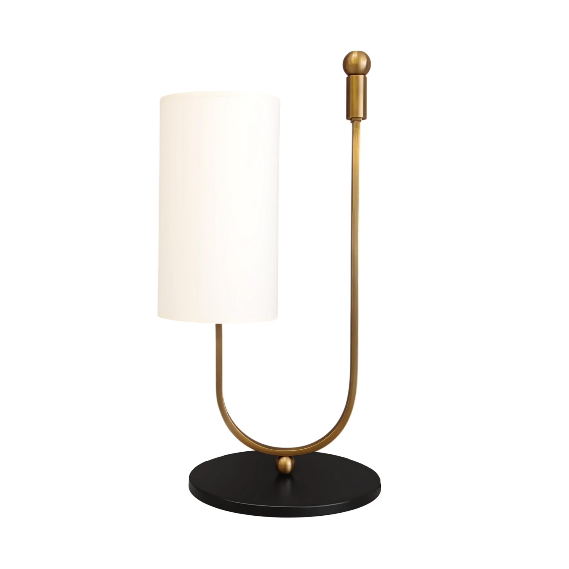 Belin Eskitme Gold Pirinç Abajur