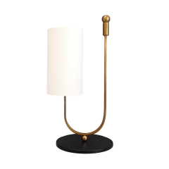 Belin Eskitme Gold Pirinç Abajur