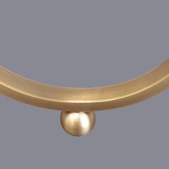 Belin Eskitme Gold Pirinç Abajur