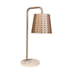 Delane Bronz Masa Lambası