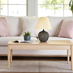 Linue Taş Desenli Çok Renkli Şapkalı Gri Abajur