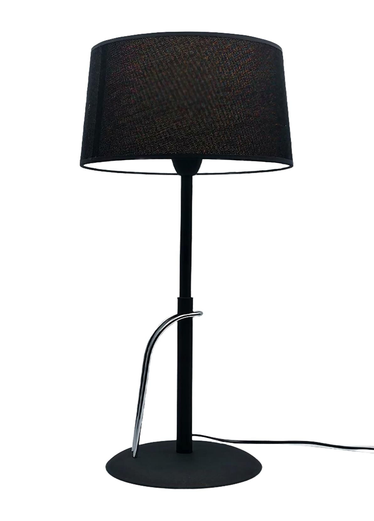 Lucid Metal Abajur Siyah/Gümüş