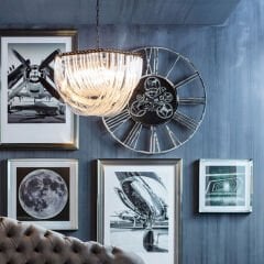 Gear Duvar Saati 120cm