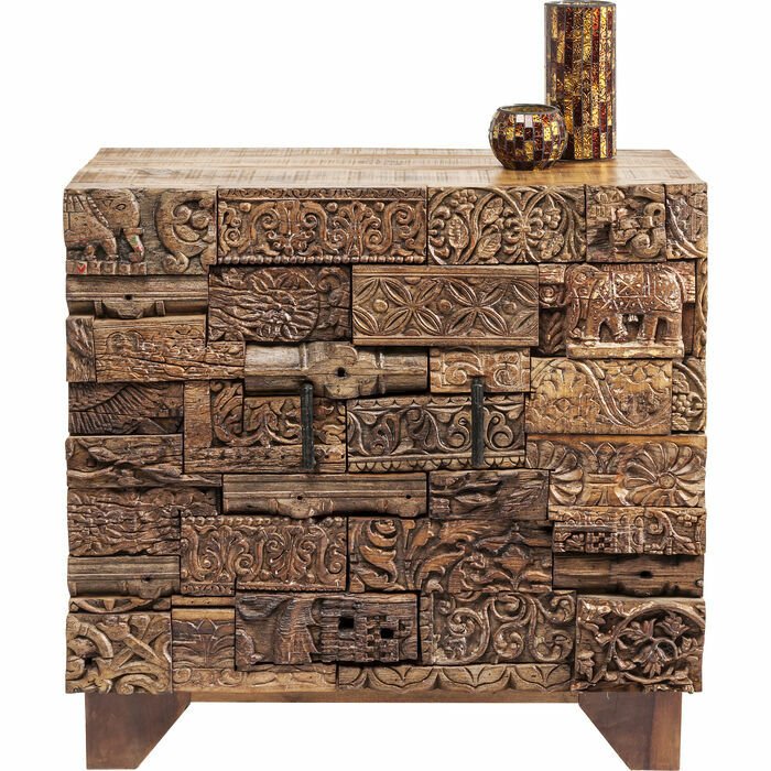Shanti Surprise Puzzle Nature 2 Kapaklı Şifonyer