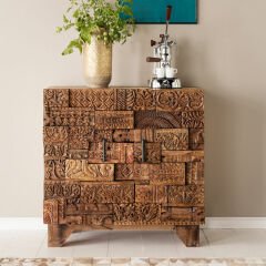 Shanti Surprise Puzzle Nature 2 Kapaklı Şifonyer