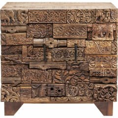 Shanti Surprise Puzzle Nature 2 Kapaklı Şifonyer