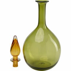 Honeymoon Lid Green Dekoratif Şişe