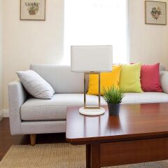 Luces Eskitme Gold Mermer Abajur