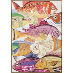 Fish Meeting One Touched Resim 75x100cm
