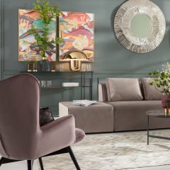 Fish Meeting One Touched Resim 75x100cm