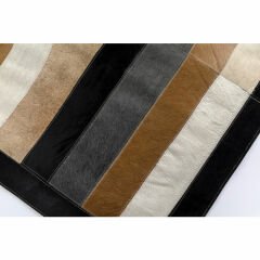 Tierra Asimetrik Desenli Deri Halı 170x240 cm