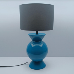 Candy Seramik Abajur Turkuaz