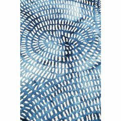 Stamp Blue Yün Halı 170x240 cm