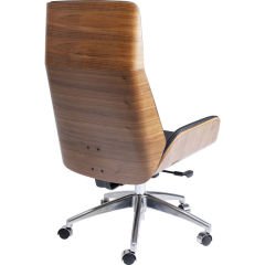 Rouven Siyah Ofis Sandalyesi