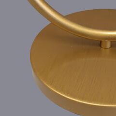 Teslen Eskitme Gold Masa Lambası