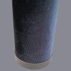 Calvi Kadife Kaplı Lacivert Abajur