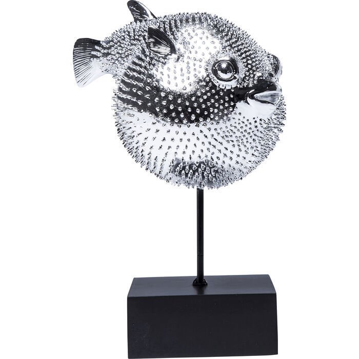 Blowfish Metal Boyalı Dekoratif Obje