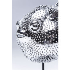 Blowfish Metal Boyalı Dekoratif Obje