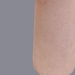 Malhe Kadife Kaplı Toz Pembe Abajur