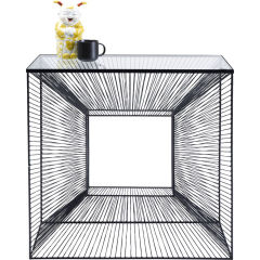 Dimension Siyah Çelik Konsol
