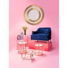 Mirror Solare Gold Ayna 132 cm