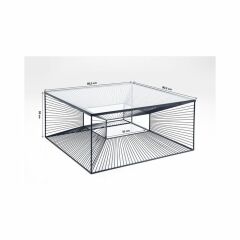 Dimension Metal Orta Sehpa
