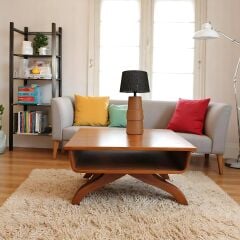 Nelya Kahverengi Abajur