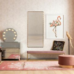 Mirror Hipster Bamboo Ayna 80x180 cm