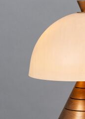 Bevel Konik Polyester Abajur Eskitme