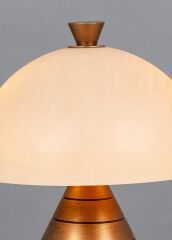 Bevel Konik Polyester Abajur Eskitme