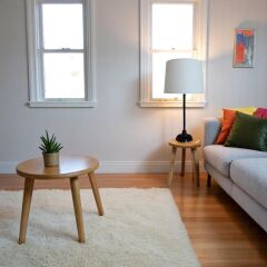 Macel Koyu Mor Abajur