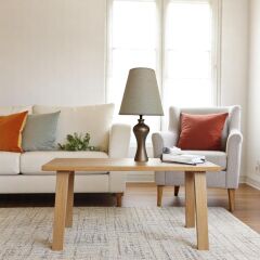 Loner Açık Kahverengi Abajur