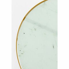 Marble Çelik Lake Yan Sehpa