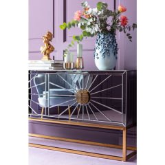 Sideboard Queen Çelik Konsol 162x77 cm