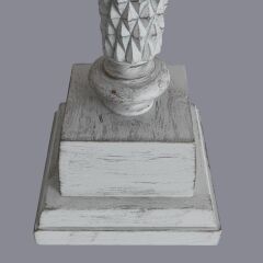 Alpha Palmiye Detay Krem Abajur