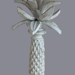 Alpha Palmiye Detay Krem Abajur