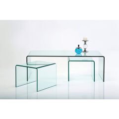 Clear Club 3'lü Sehpa