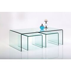 Clear Club 3'lü Sehpa