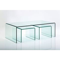 Clear Club 3'lü Sehpa