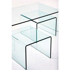 Clear Club 3'lü Sehpa